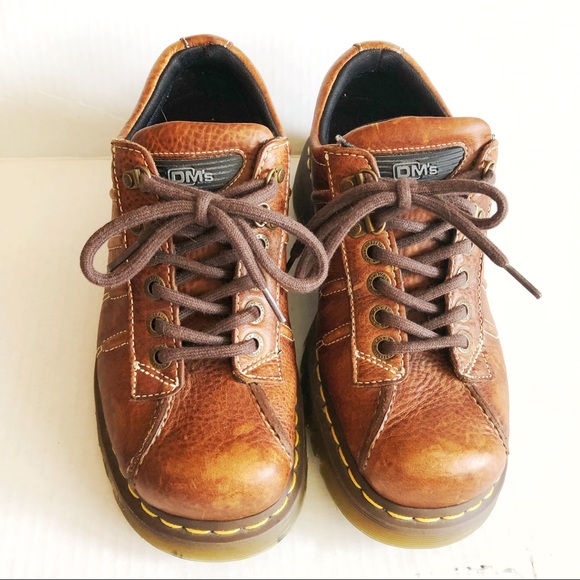 Dr. Martens Other - Dr Martens 9764 Tan Brown Grizzly Oxfords Sz 8 EUC